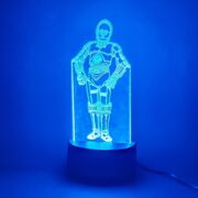 Luminária_LED_RGB_C3PO_Preto