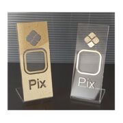 Kit para PIX- Dourado e Cristal