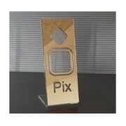 Kit para PIX- Dourado e Cristal - 56192