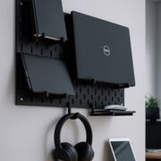 Pegaboard_Preto e Branco_59cm x 34cm - 56220