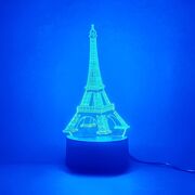 Luminária_LED_RGB_Torre Eifel_Preto - 91